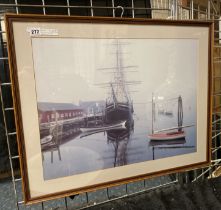 WITHDRAWN WATERCOLOUR - BOATS