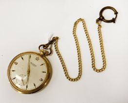 GOLD PLATED WATCH POCKET WATCH BY RICHARD