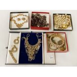 COLLECTION OF NICE COSTUME JEWELLERY INCL. TRIFARI & PELLINI