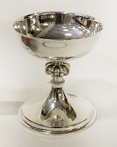 H/M SILVER CHALICE BY A E JONES - 10.5 CMS (H) - 6 IMP OZS APPROX
