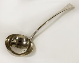 EARLY GEORGIAN LADLE 6 IMP OZS APPROX