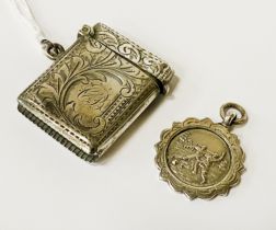 SILVER VESTA & SILVER PENDANT - 20 GRAMS APPROX