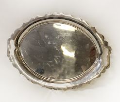 H/M SILVER TRAY 999 GRAMS APPROX