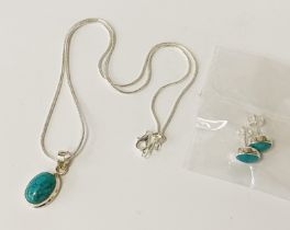 SILVER TURQUOISE SET