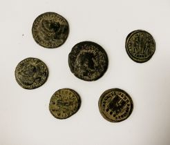 COLLECTION OF MIXED ROMAN COINS