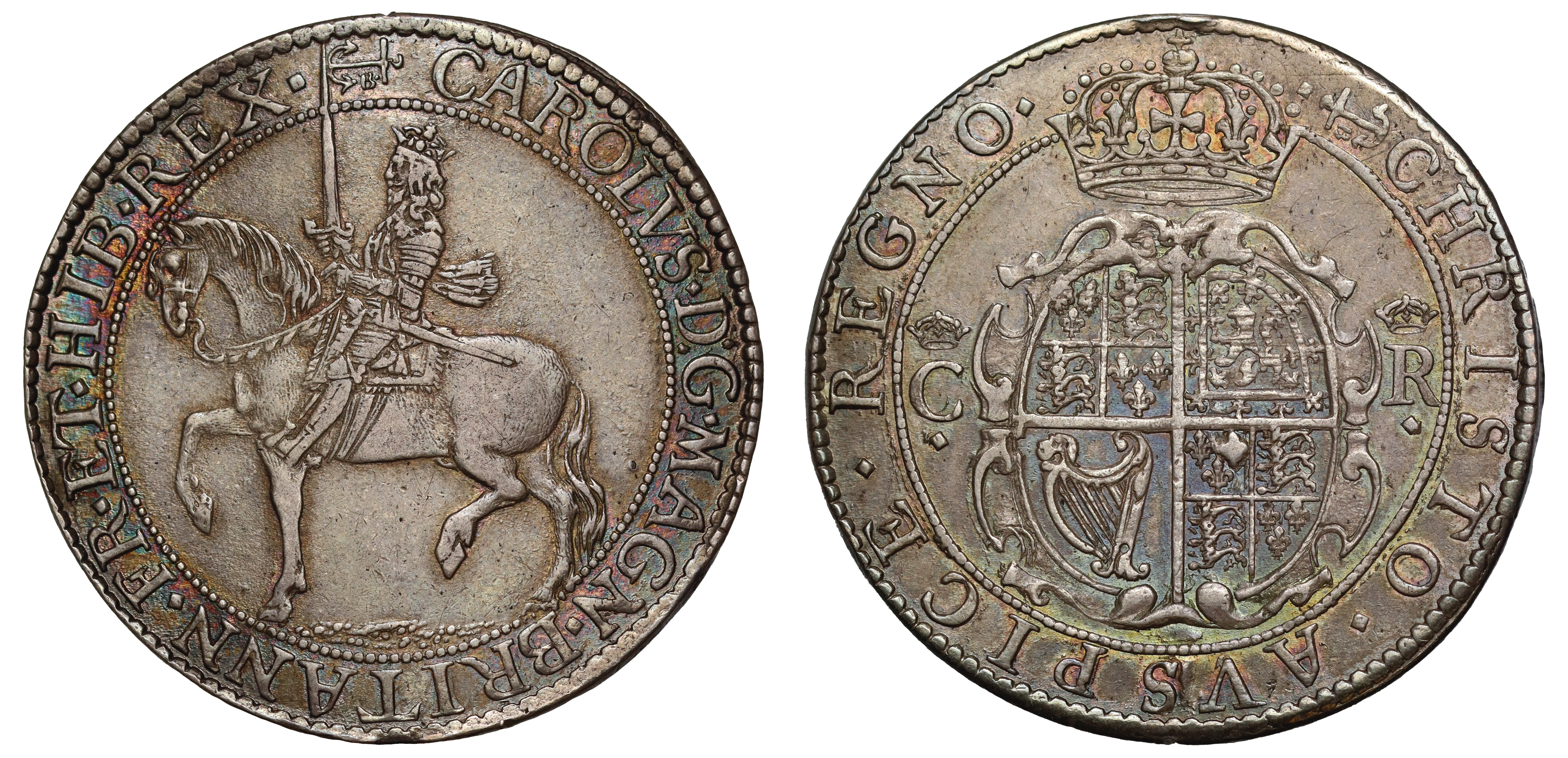 Charles I (1625-49), silver Halfcrown of Two Shillings and Sixpence, Nicholas Briot's second