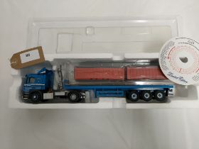 Corgi MAN Flatbed & Container Load - A R R Craib Transport - VGC - Box worn