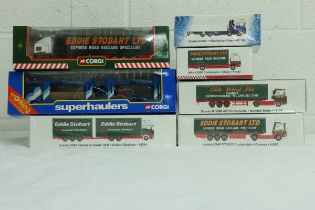 Lot of 7 Truck Models - Corgi Superhaulers / Atlas Editions
