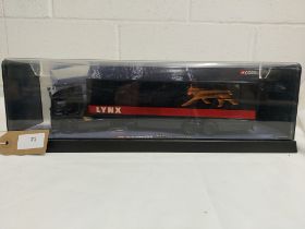 Corgi ERF EC Box Trailer - Lynx Express - VGC - Case slight wear