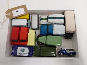 Various 13 Small Van Models - Fair - No Boxes