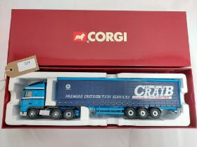 Corgi DAF XF & Curtainside Trailer - A R R Craib - GC - Box OK