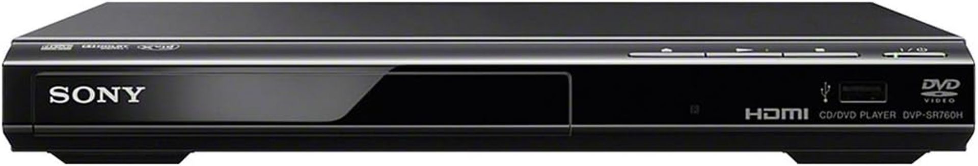 Sony DVPSR760H DVD Upgrade Player (HDMI, 1080 Pixel Upscaling, USB Connectivity), Black