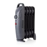 Warmlite WL43002YDT 650W 5 Fin Oil Filled Radiator with Adjustable Thermostat and Overheat Protecti