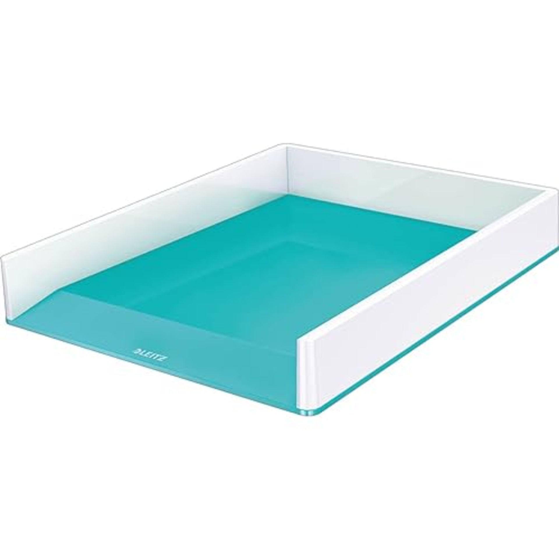 Leitz WOW Letter Tray Dual Colour, Ice Blue