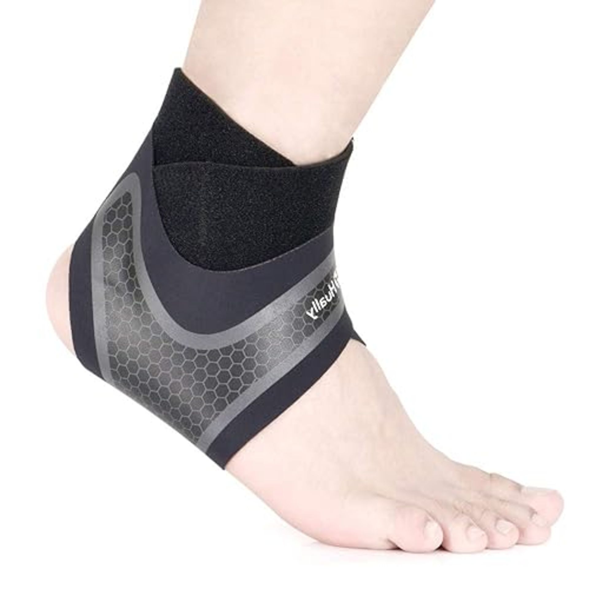 Hually Ankle brace, 1 Pair Ankle support with Adjustable Breathable and Comfortable, Ankle Wrap Ide