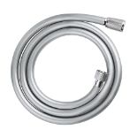 GROHE VitalioFlex Comfort TwistStop - Smooth Shower Hose 1.5 m, (Tensile Strength 50 kg, Pressure R