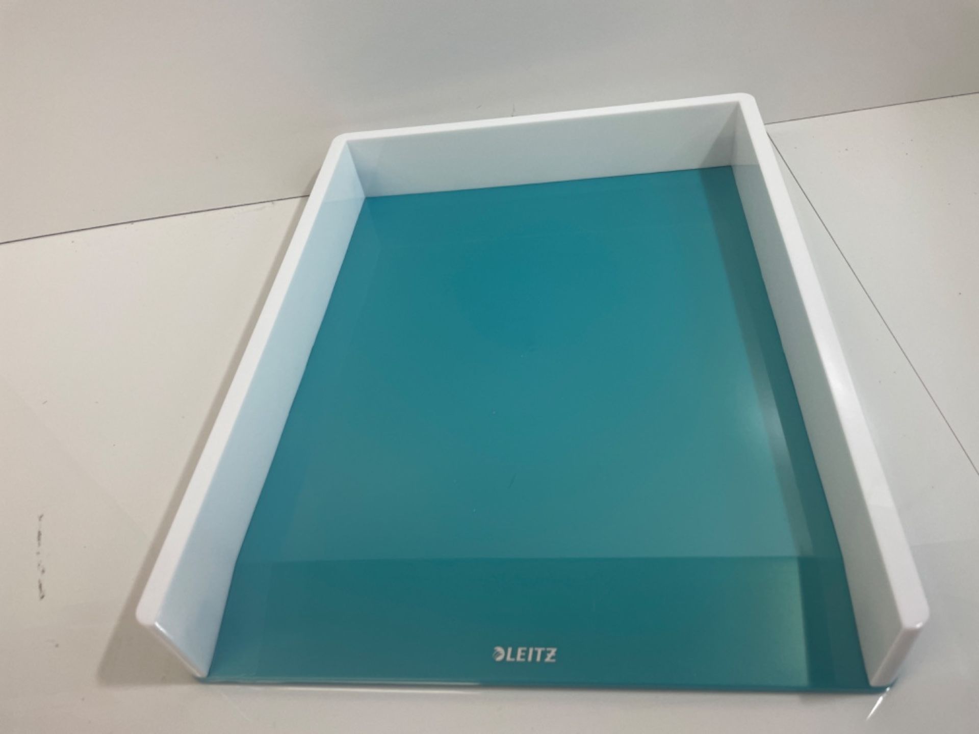 Leitz WOW Letter Tray Dual Colour, Ice Blue - Image 3 of 3