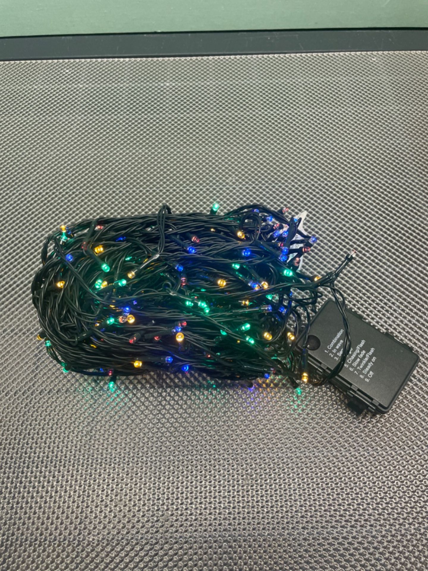 Quntis Battery Operated Led String Fairy Lights 40m 300Led Colorful Christmas Tree Ligh - Image 2 of 3