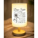 RSTENLY Sister Gifts for Christmas, Sister Birthday Gifts from Sister Table Lamps Gifts for Her, Un
