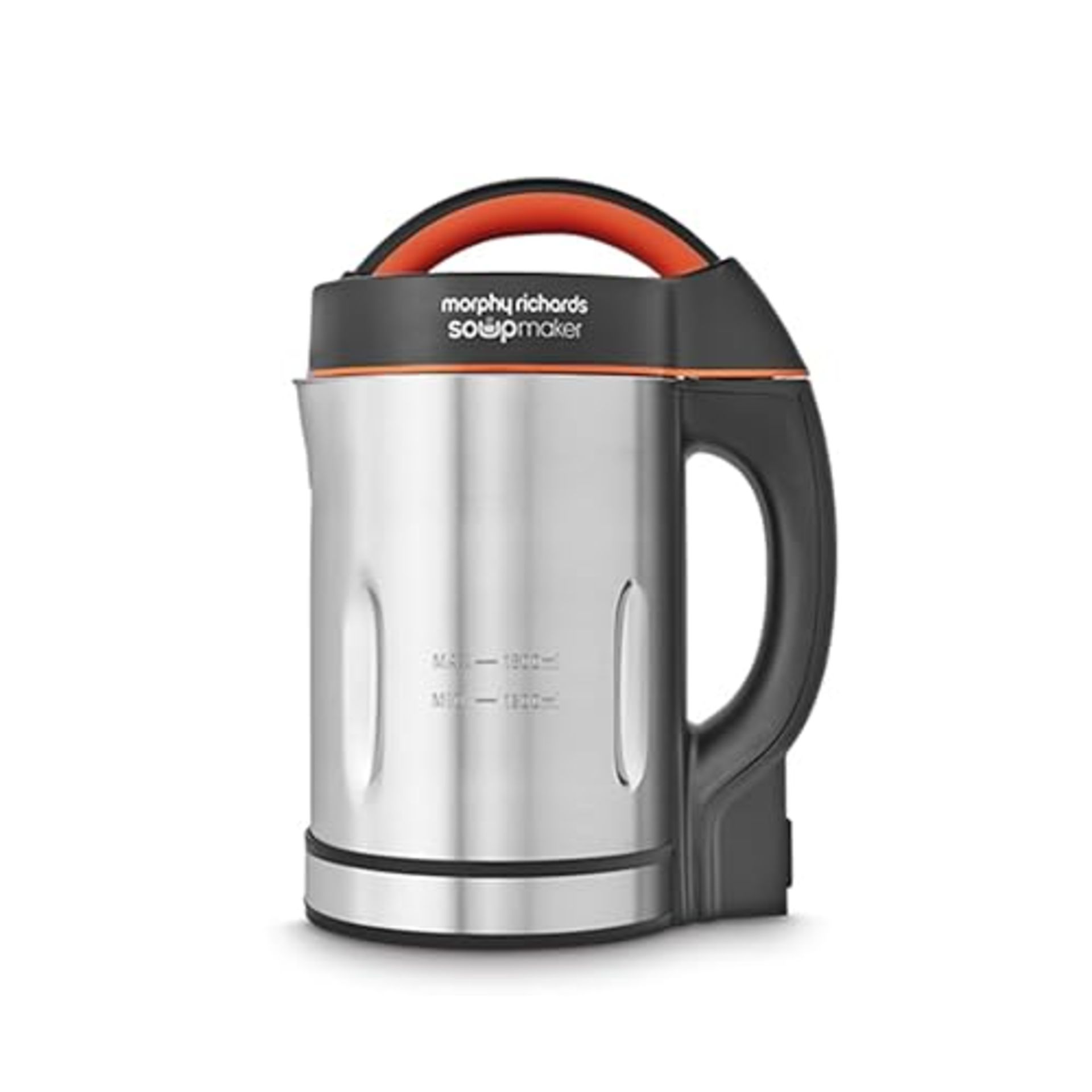 Morphy Richards 48822 Soup maker, Stainless Steel, 1000 W, 1.6 liters