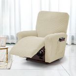 Stretch Recliner Covers, Jacquard Recliner Chair Slipcovers, Polyester Furniture Cover Recliner Sof