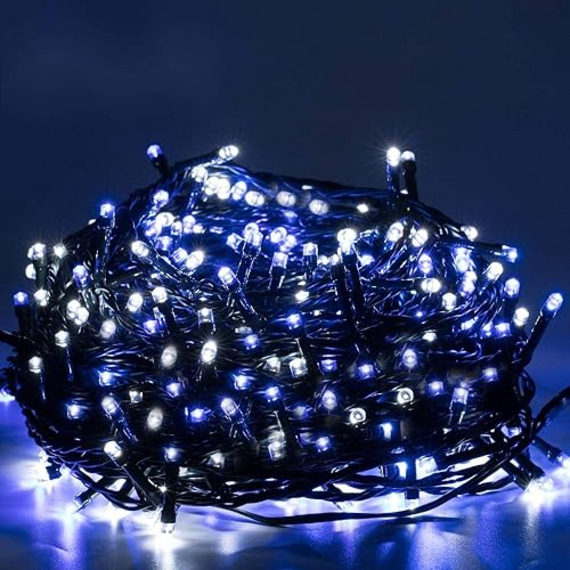 Quntis Battery Operated Led String Fairy Lights 40m 300Led Colorful Christmas Tree Ligh