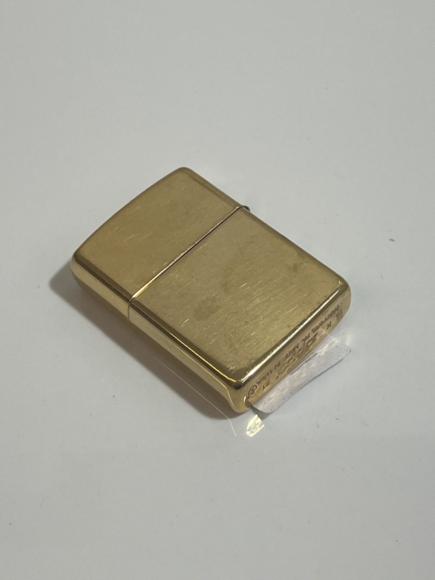 Zippo Armor Lighter - High Polish Brass,3.81 x 1.27 x 5.72 cm; 24 Grams - Image 2 of 3