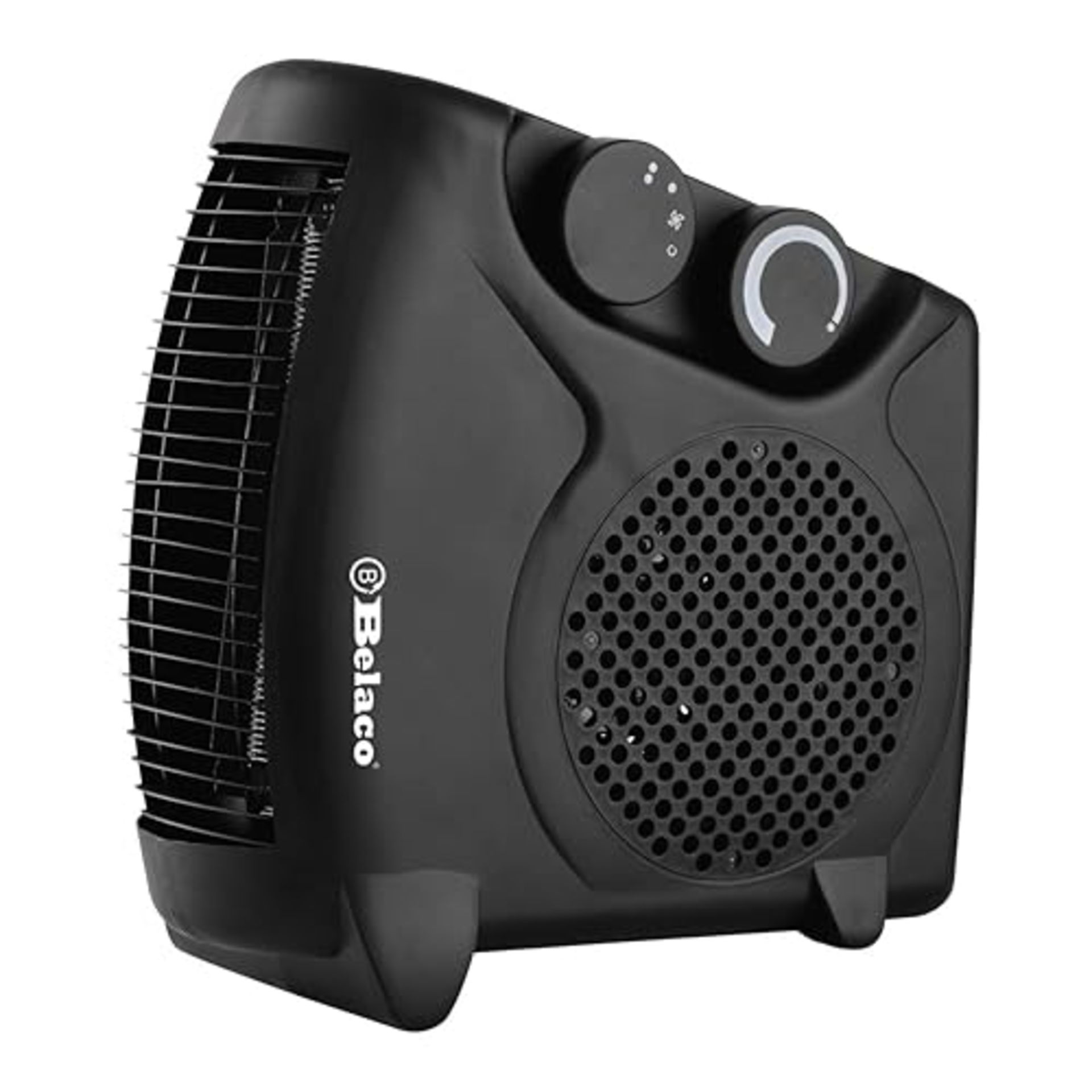 Belaco Fan Heater 2 Heat Settings 1000/2000W Electric Heaters Overheat Protection BFH22