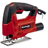 Einhell TC-JS 60/1 Electric Jigsaw | 60mm Cutting Depth, Swivel Soleplate For 45° Mitre Cuts, Elec