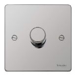 Schneider Electric Ultimate Low Profile - Single 2 Way Dimmer Light Switch, Main and Low Voltage, 4