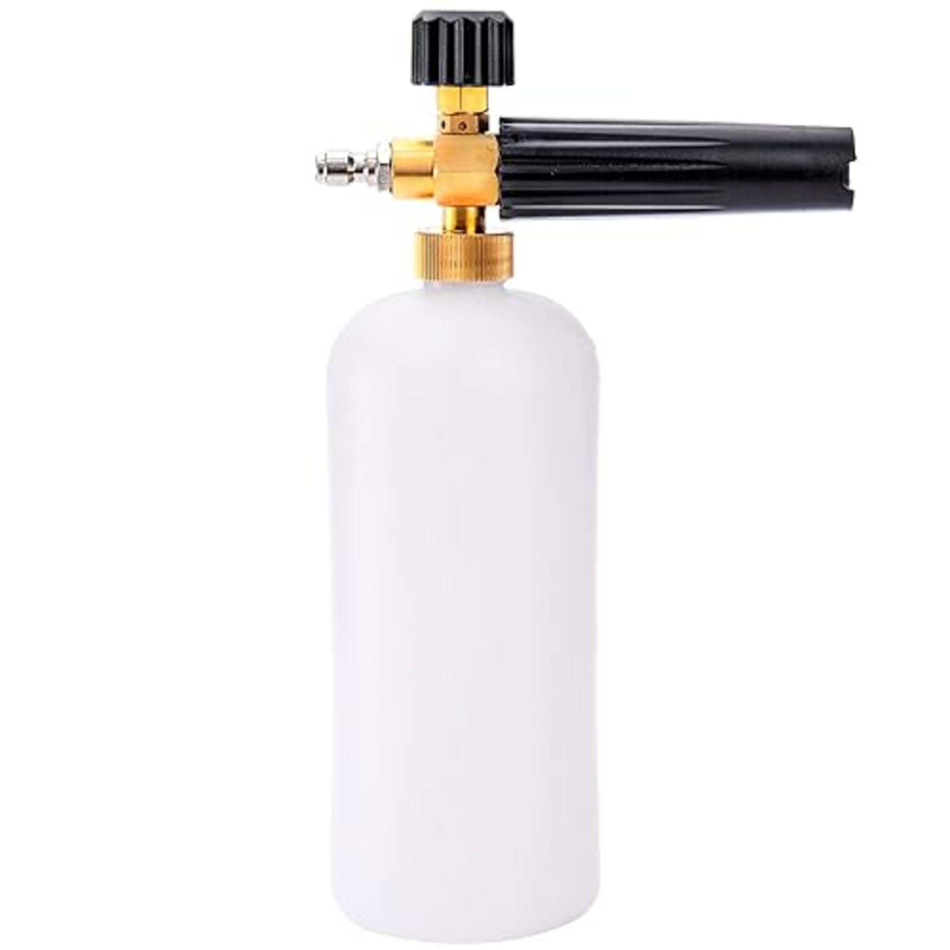 Tebery Adjustable Foam Lance 1L Bottle Snow Foam Nozzle Injector Soap Foamer for Pressure Car Washe