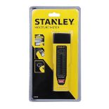 STANLEY Moisture Meter with Two Detection Pins and LCD Screen Includes 4 x AAA Batteries 0-77-030