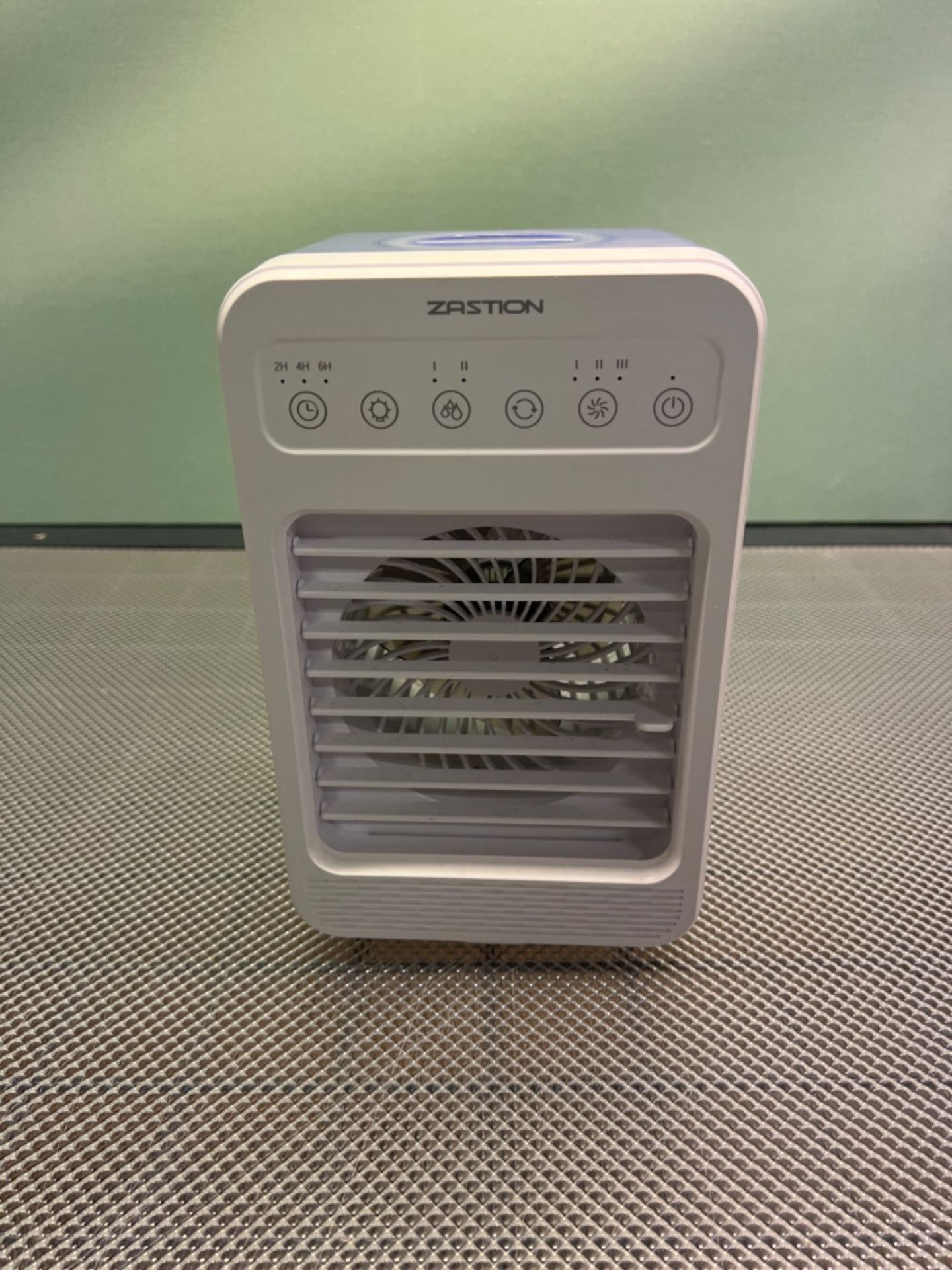 Air Coolers for Home, ZASTION Portable Air Conditioner 4 in 1 Mini Evaporative Cooler with 4 Wind S - Image 2 of 3