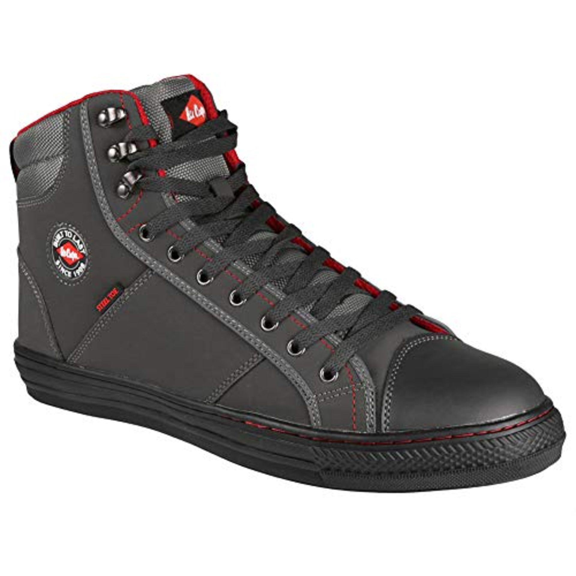 Lee Cooper Workwear SB/SRA Retro Baseball Boot, Unisex Modern Styling Safety Boot Work Safety Shoe