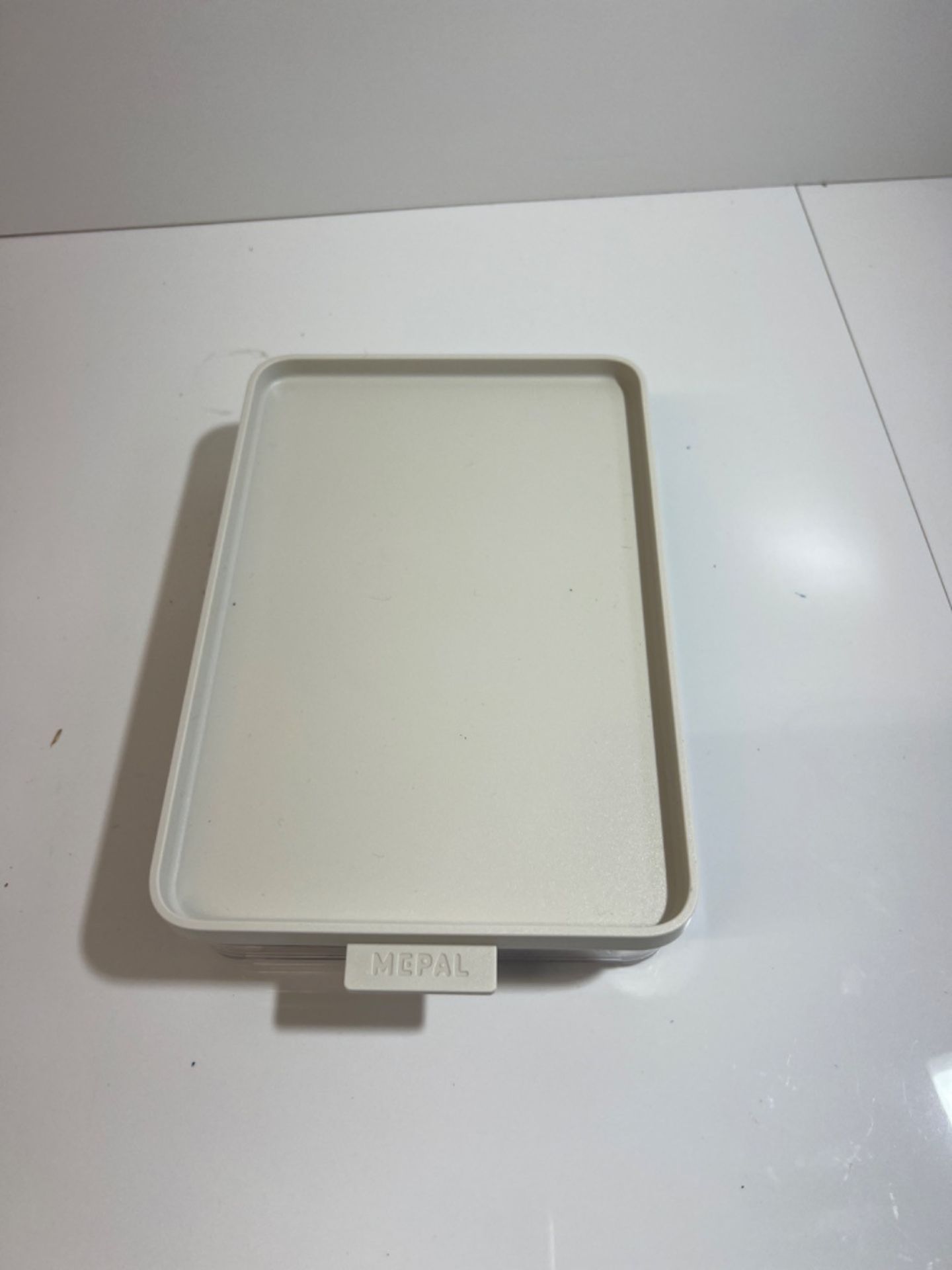 Mepal - Fridge box Omnia cold cuts box Nordic white - Practical storage box for various meat produc - Image 2 of 3