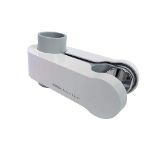 Aqualisa 910599 Pinch Grip Sliding Shower Handset Holder, White, 25mm