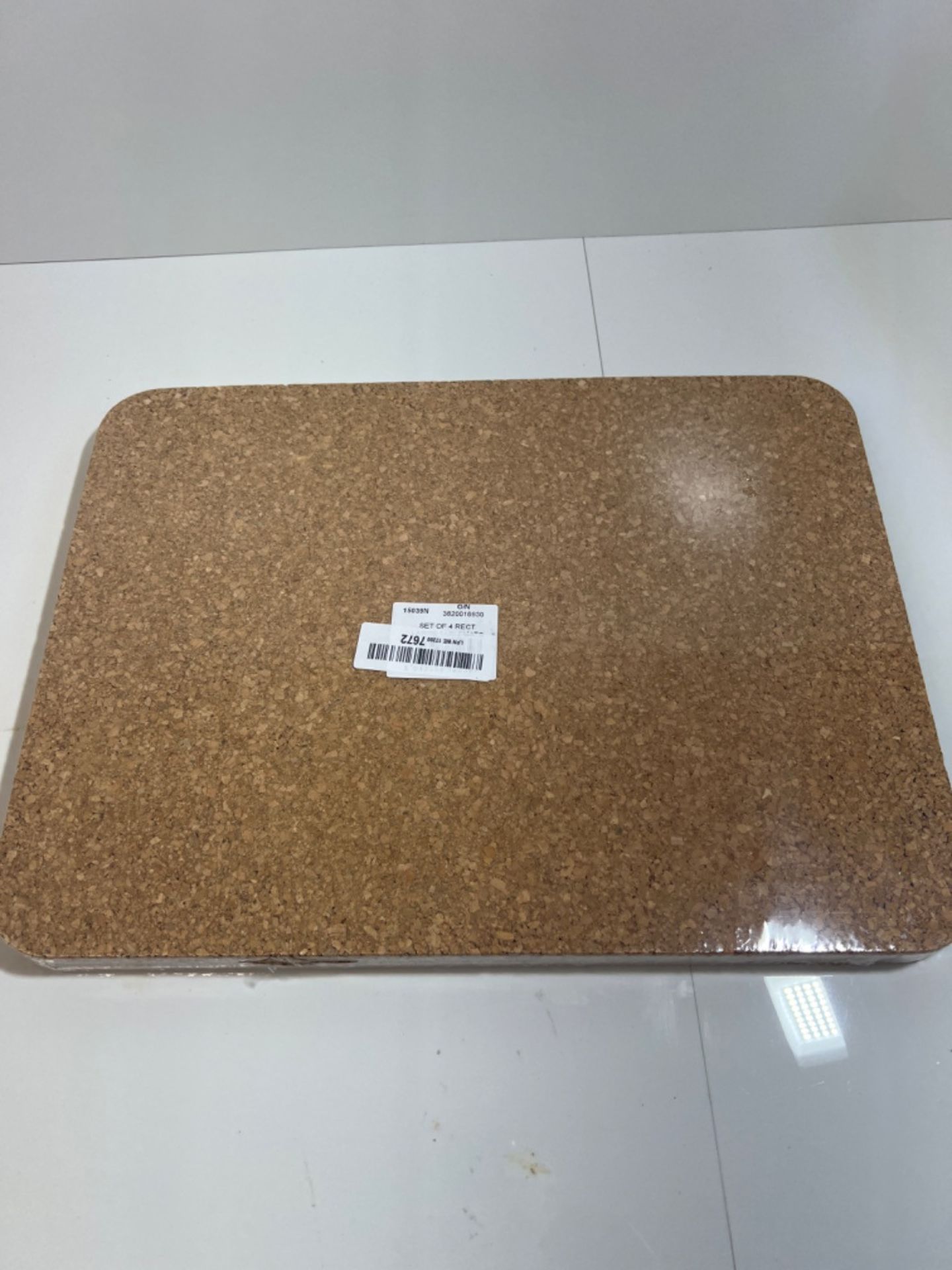 T&G 15039 FSC Certified Cork Rectangular Table Mats/Surface Protectors, Set of 4, Large, 40 x 30 x  - Image 2 of 2