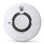 FireAngel Pro Connected Smart Smoke Alarm, Battery Powered with Wireless Interlink and 10 Year Life