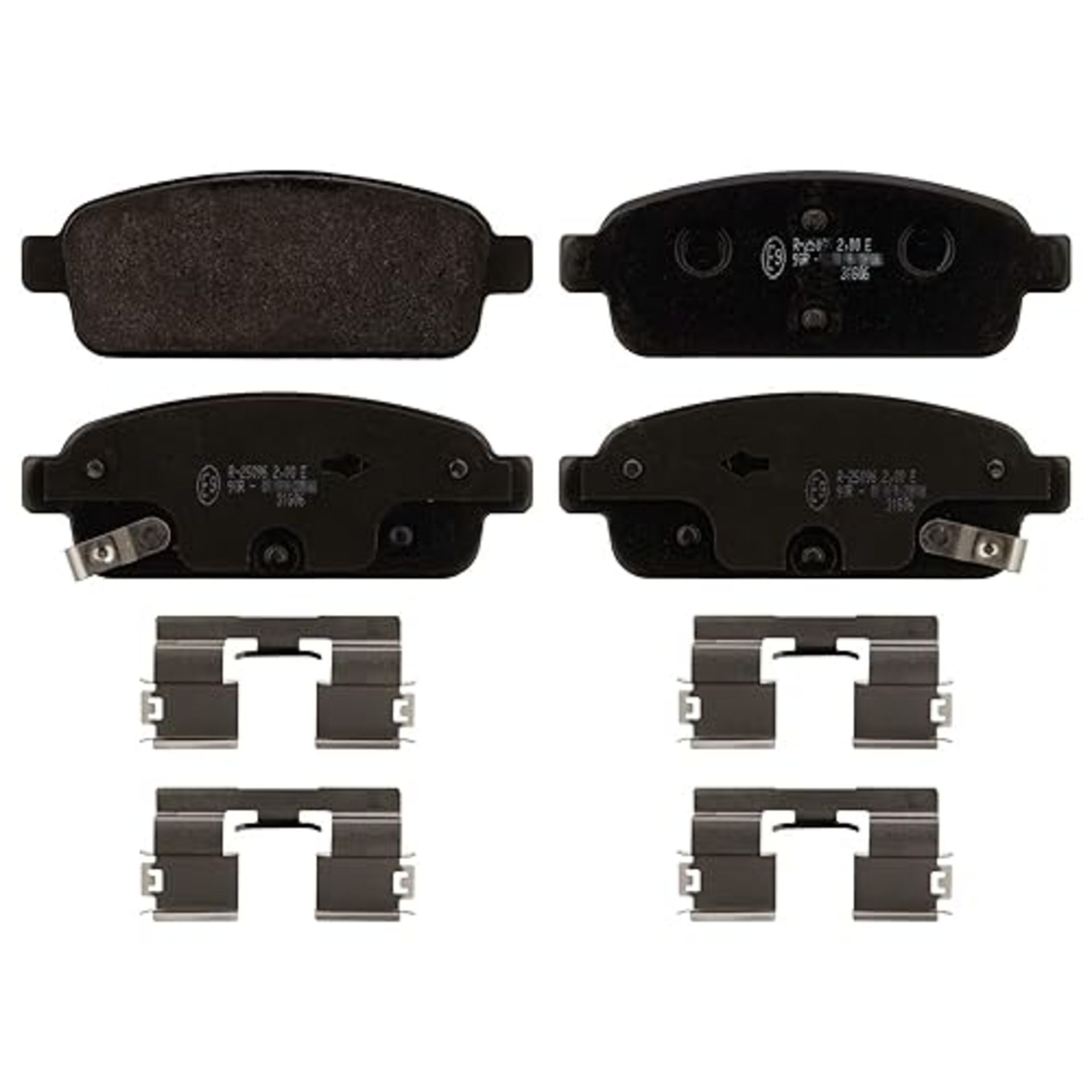 febi bilstein 16894 Brake Pad Set with fastening material, 1 unit