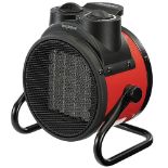 Draper 92967 PTC Electric Space Heater 2000W, Fully Adjustable Thermostatic Control, Powerful Heate