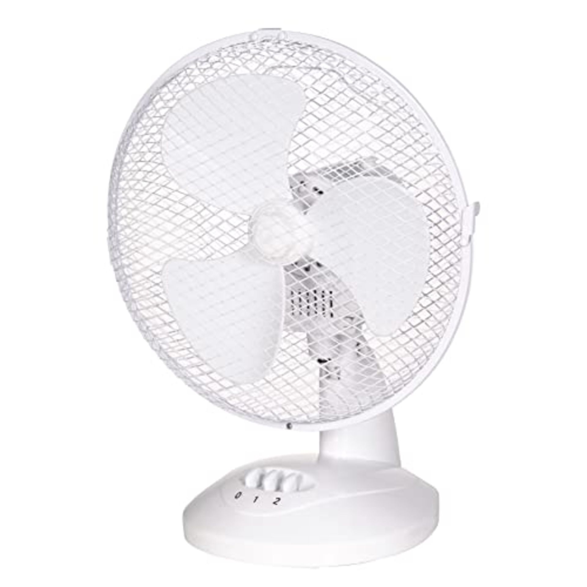 Russell Hobbs 9" Inch, Portable Desk Fan, 2 Speeds, Wide-Angled Oscillation, Quiet Operation, Perfe