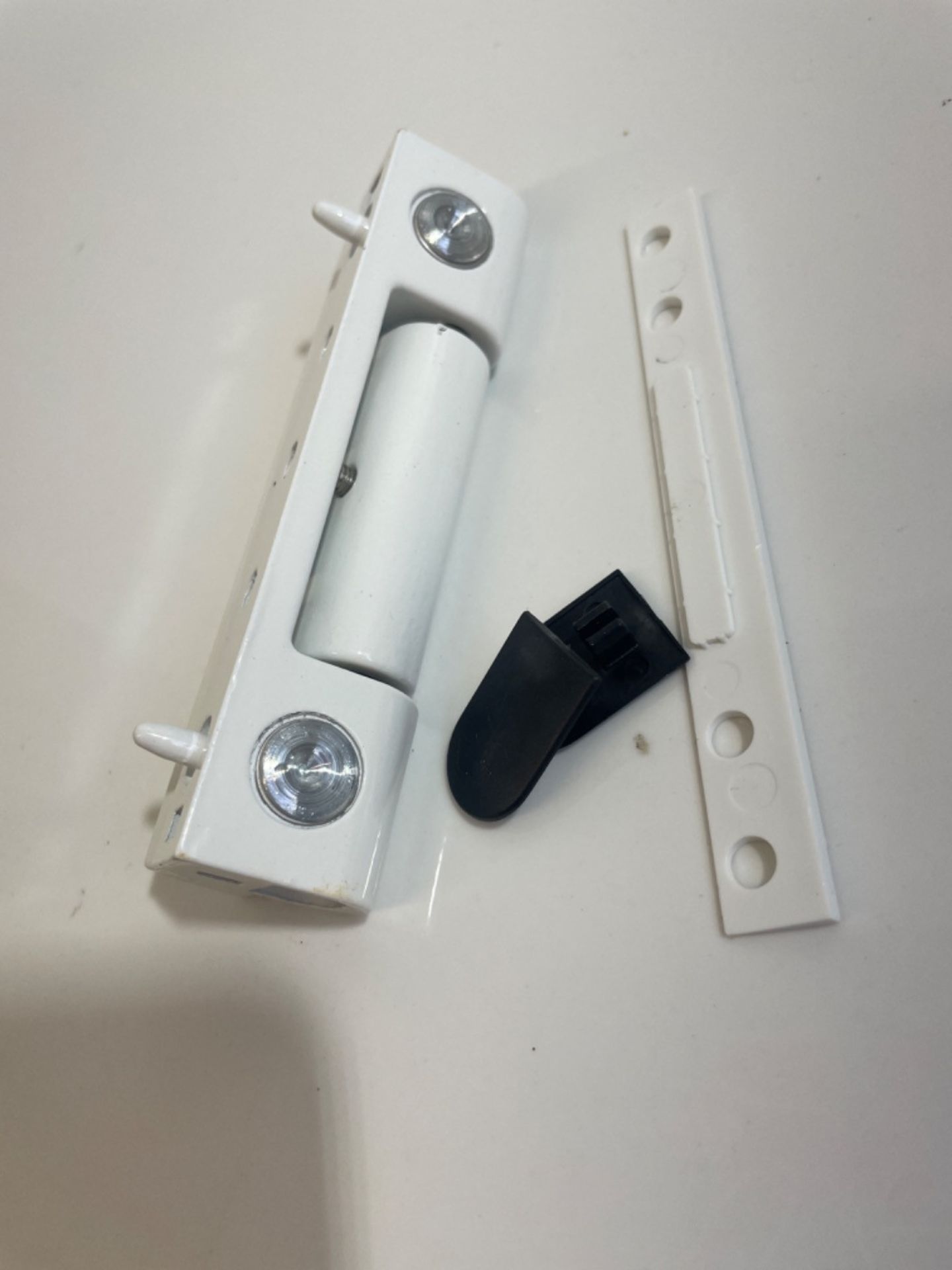 White uPVC Door Butt Hinge - 100mm Hinge - Double Glazed Door Hinge - Image 3 of 3