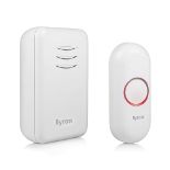 Byron DBY-22311 Wireless Portable Doorbell Set, 150 m Range, 16 Melodies