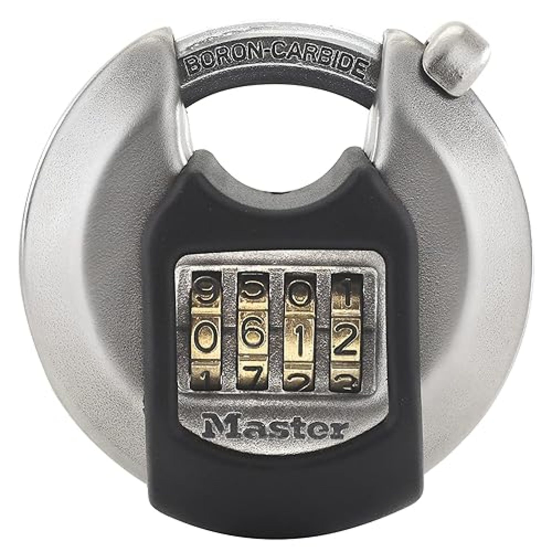 MASTER LOCK Heavy Duty Combination Padlock, Security level 8/10, Combination, Outdoor, Stainless St