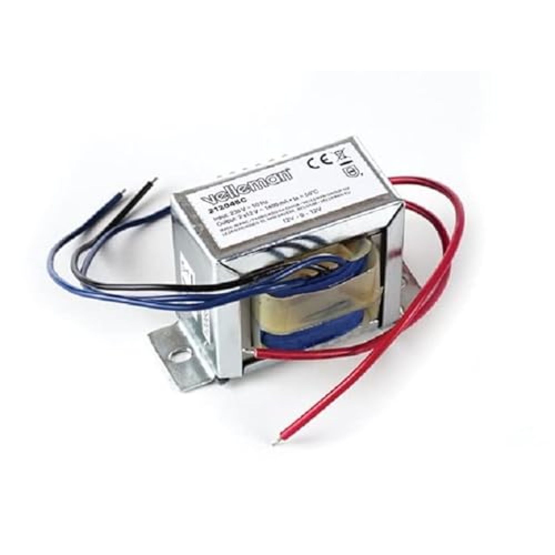 Velleman 212048C Open-Frame Transformer, 48 V, Multi-Colour