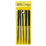 5 Piece Mixed Precision Mini File Set (Smaller Sized Needle Type Files). Made in Japan. ENGINEER tf