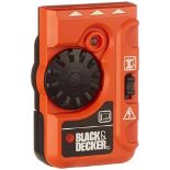 BLACK+DECKER BDS200-XJ Pipe and Live Wire Detector, 9 V, 5 x 10.5 x 21 cm, 1-Piece