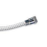 Tatay 3340001 Reinforced Loop Shower Hose, 2.0 M, White, One Size