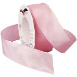 C.E. Pattberg DREAM Ribbon With Wired Edges - painted pink, 20 m Gifts Band For Colourful Presents,