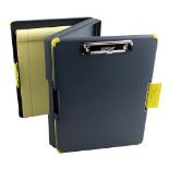 Dexas Duo Clipcase Dual Sided Storage Case and Organizer, Yellow,25.4 x 33.02 x 5.72 cm; 740 Grams